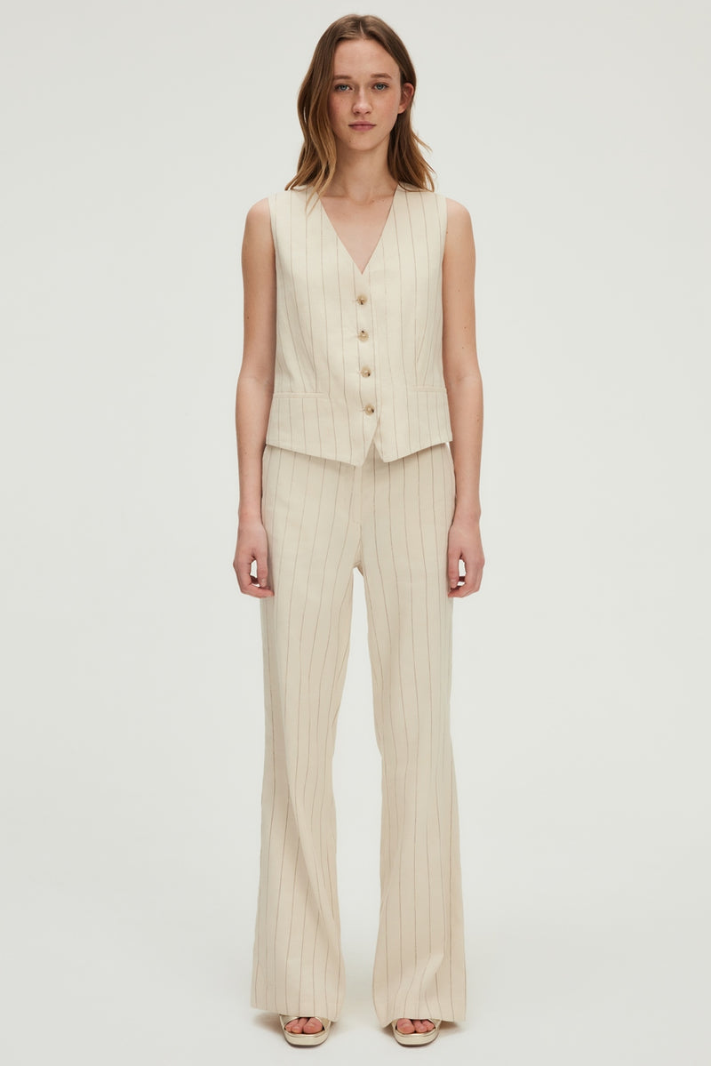 Gilet Rosenn - Naturel