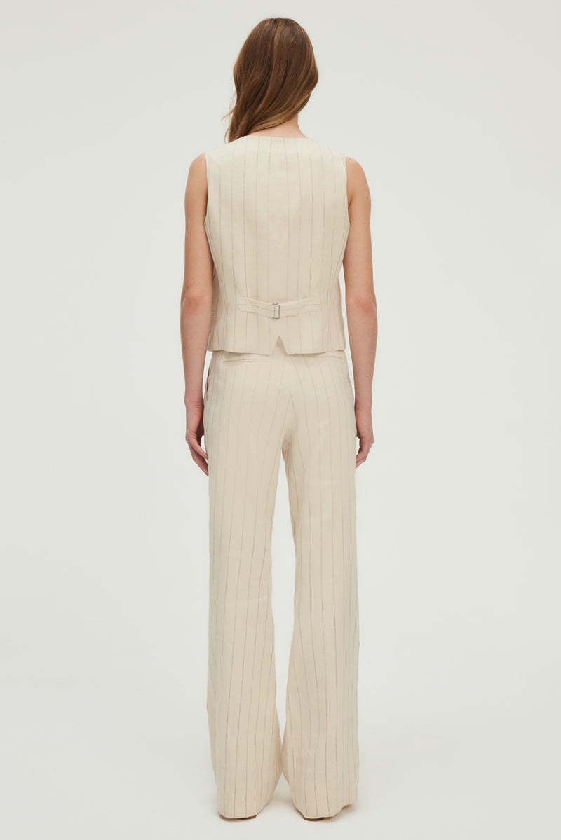 Gilet Rosenn - Naturel