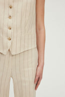 Gilet Rosenn - Naturel