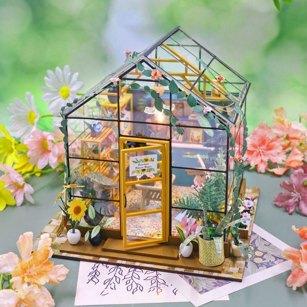Casa en miniatura - Invernadero soleado