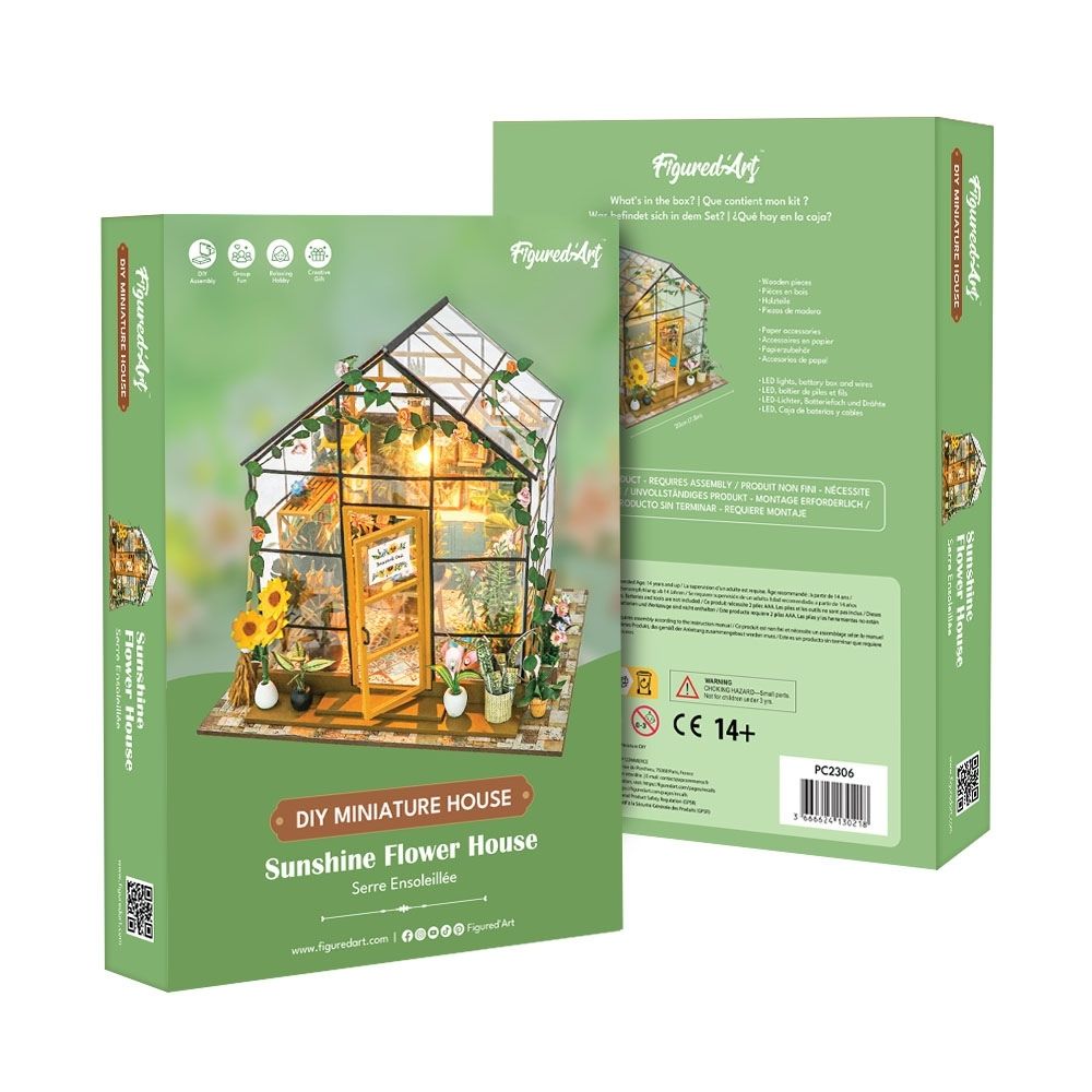 Maison Miniature - Serre Ensoleillée