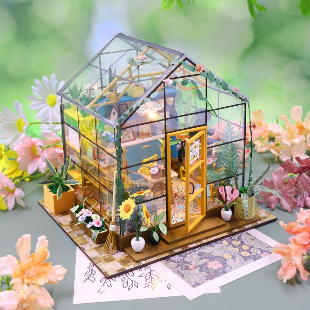 Maison Miniature - Serre Ensoleillée