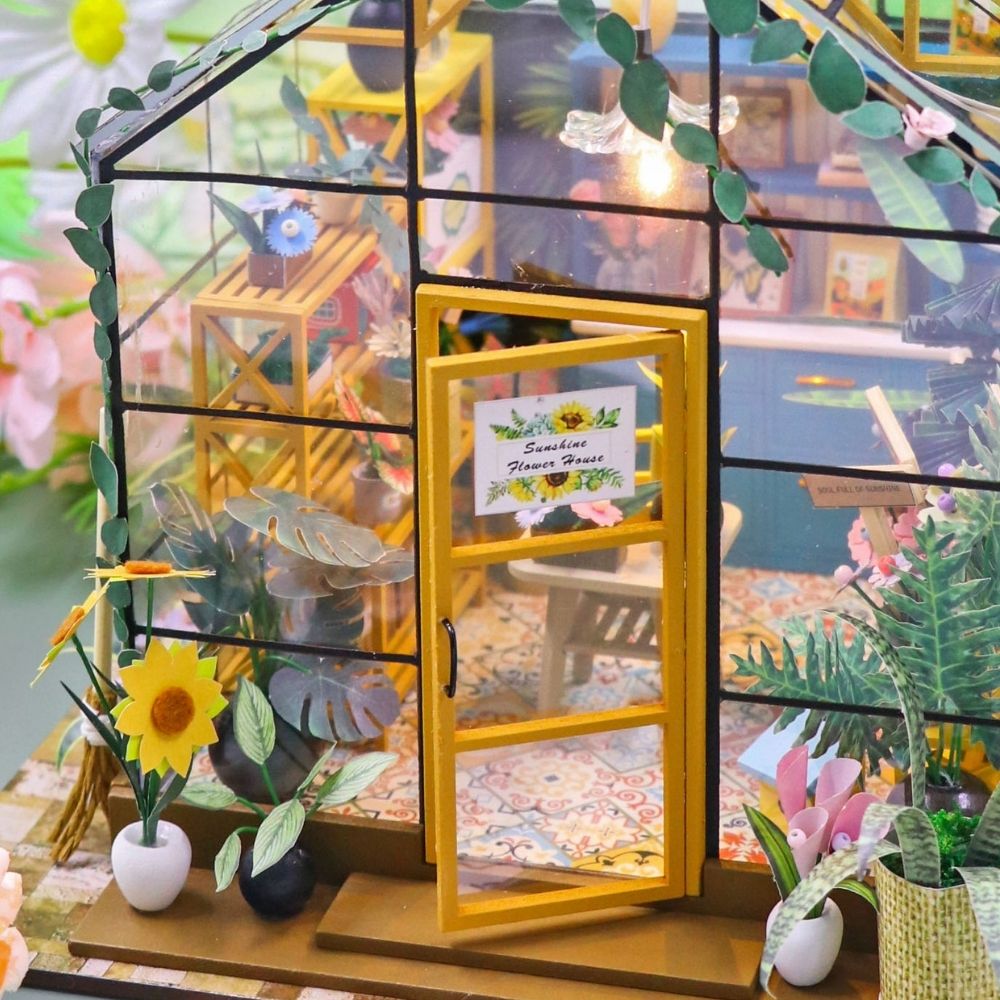 Maison Miniature - Serre Ensoleillée