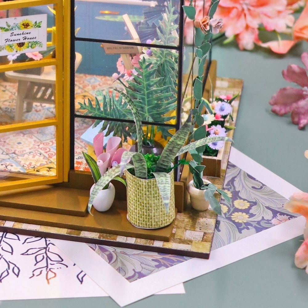 Maison Miniature - Serre Ensoleillée