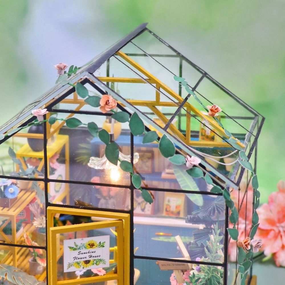 Maison Miniature - Serre Ensoleillée