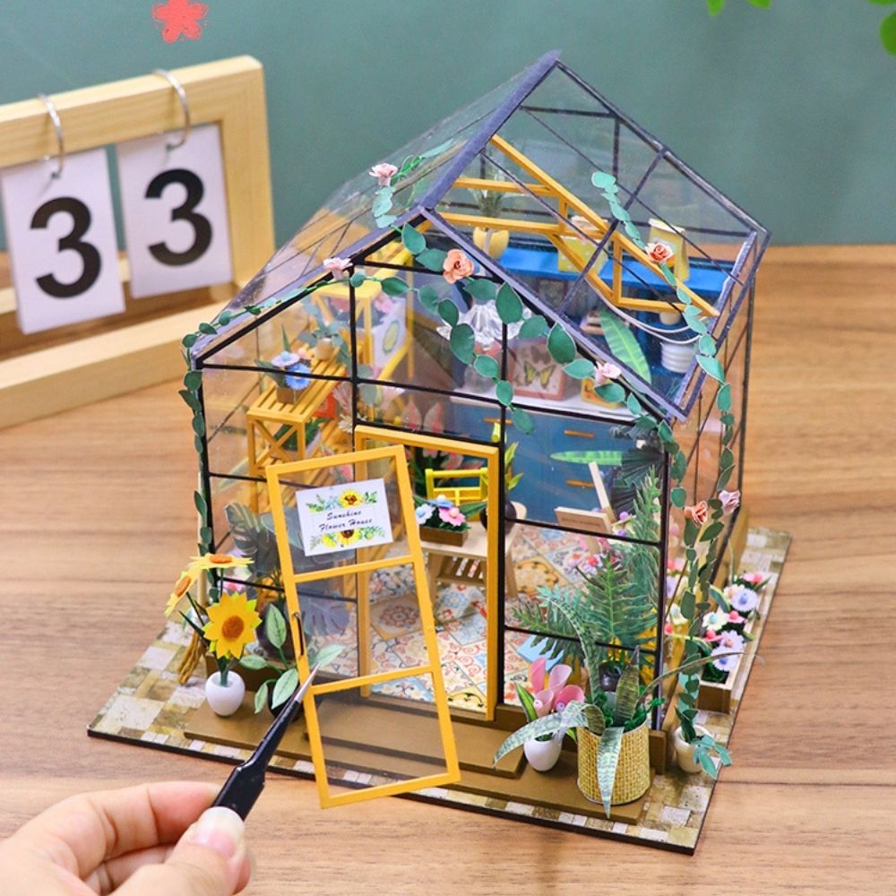 Maison Miniature - Serre Ensoleillée