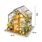 Maison Miniature - Serre Ensoleillée