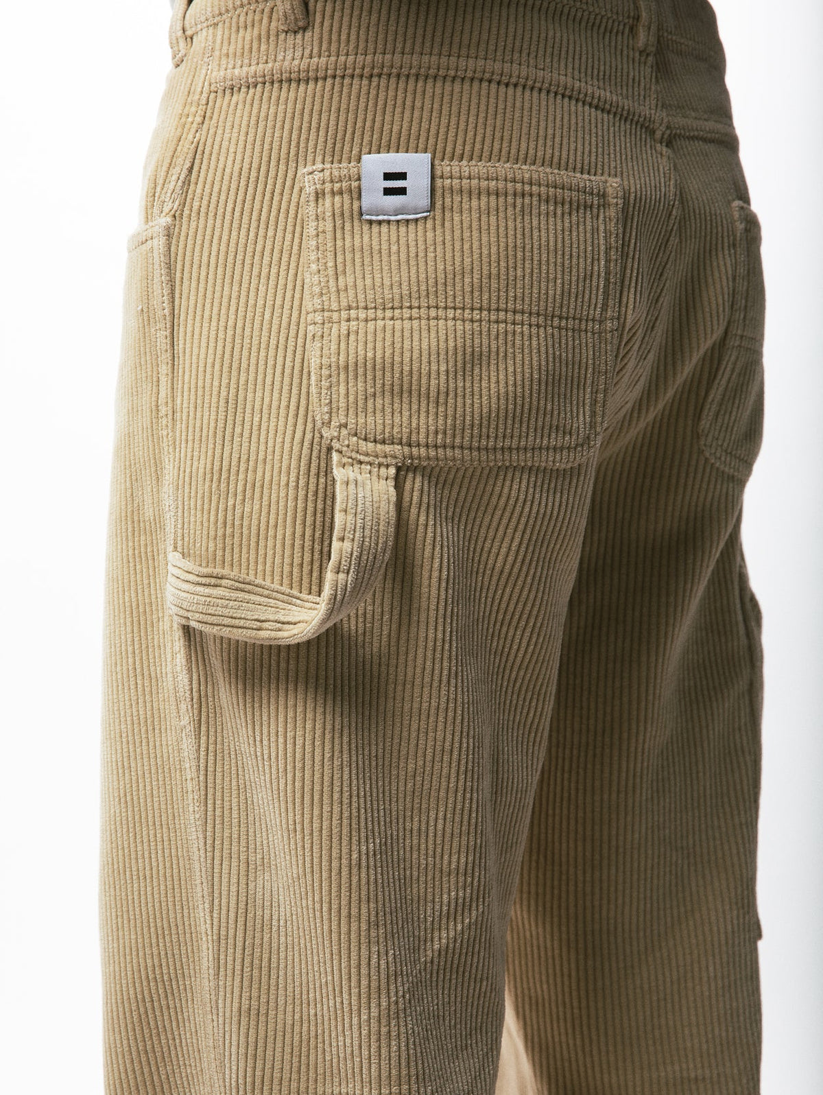 Pantaloni carpentiere paglia