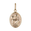 375/1000 Yellow Gold “Medallion” Pendant