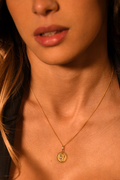 Pendentif "Médaille De Marie" Or Jaune 375/1000