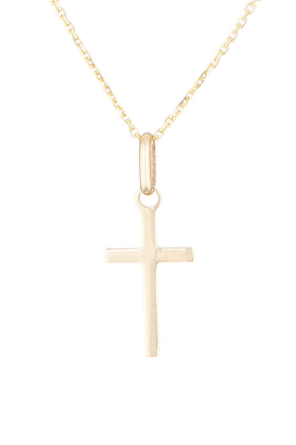 “Honored Cross” Pendant 375/1000 Yellow Gold