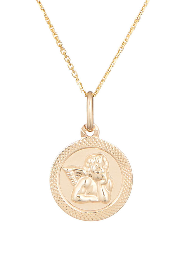 Pendentif "Ange Doré" Or Jaune 375/1000