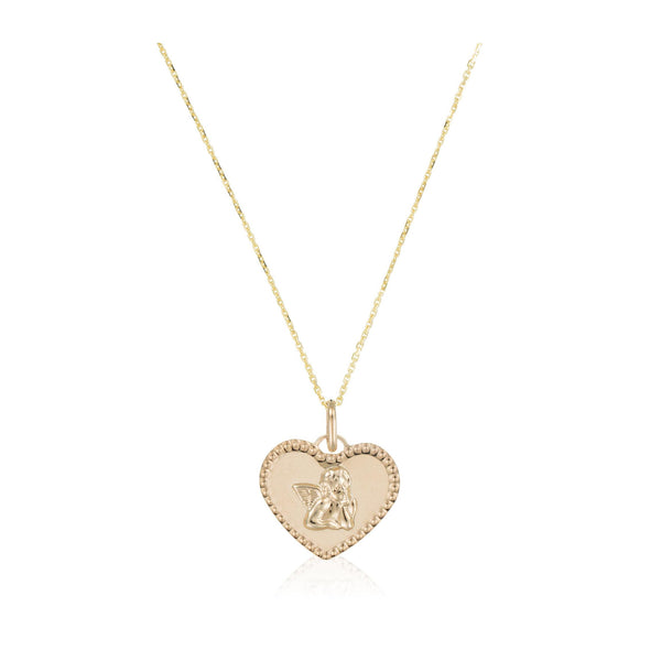 Pendentif "Ange Amoureux" Or Jaune 375/1000