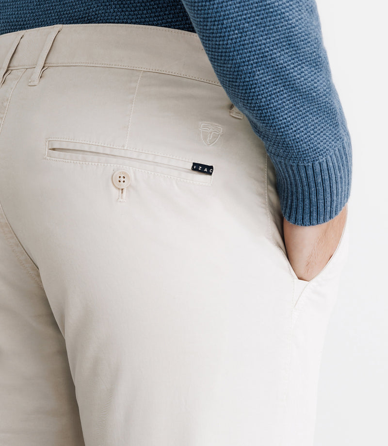 Pantalon Chino Beige