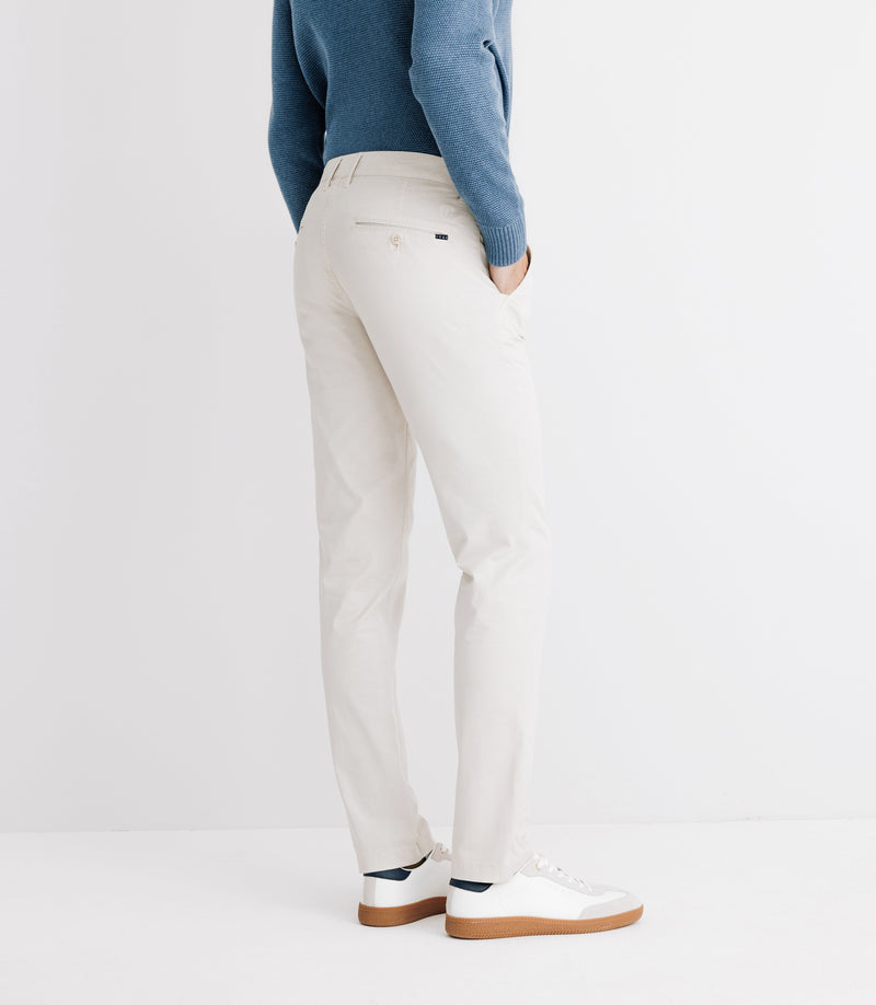 Pantalon chino beige - IZAC