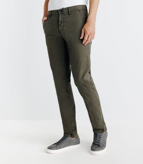 Pantalon chino kaki - IZAC