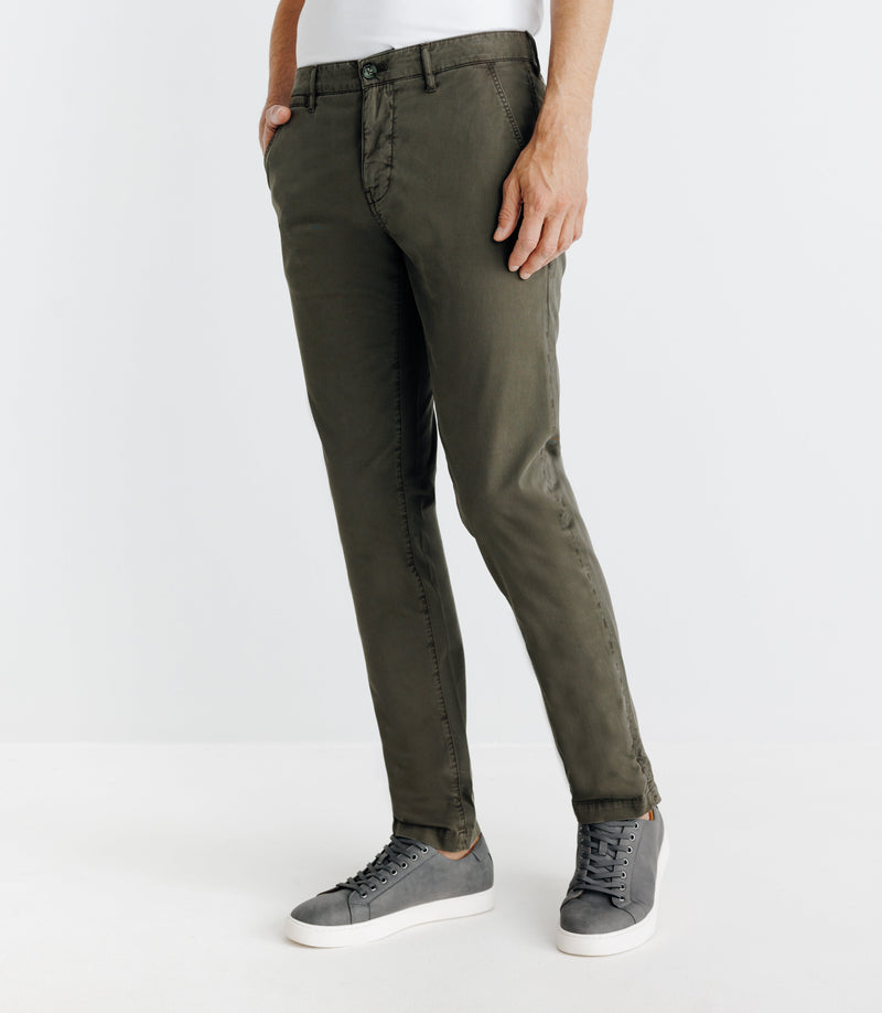 Pantalon chino kaki - IZAC