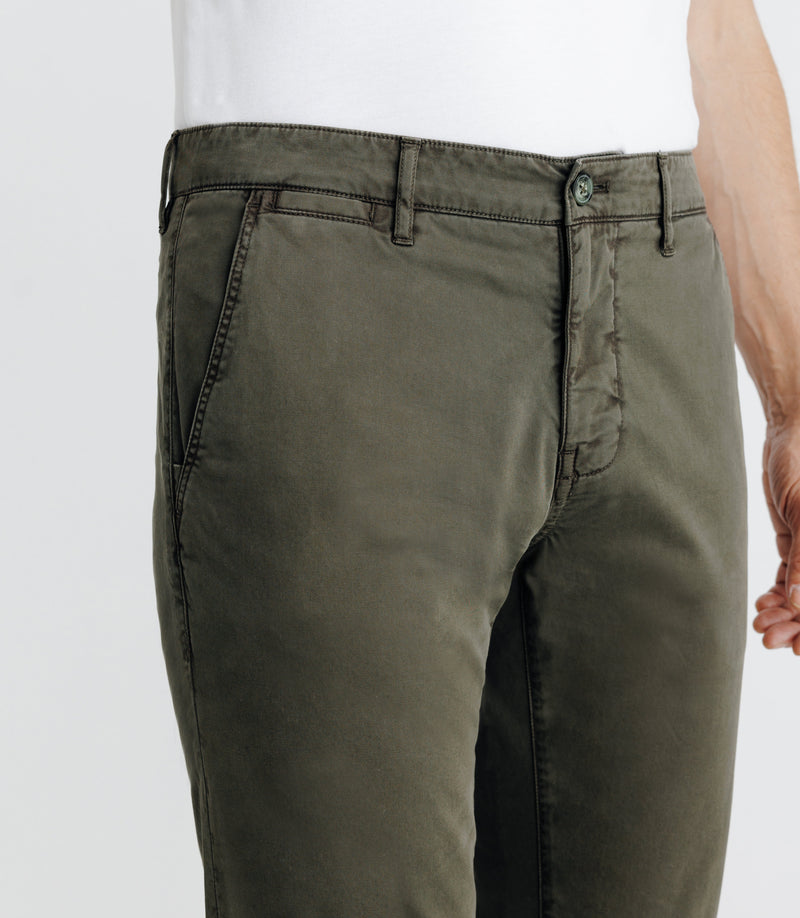 Pantalon chino kaki - IZAC