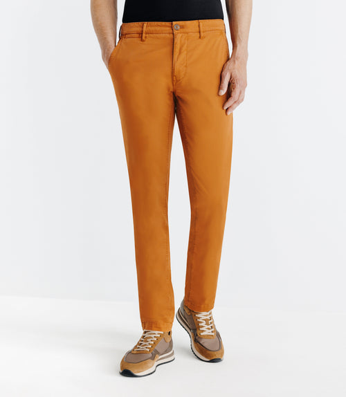 Pantalon chino orange - IZAC