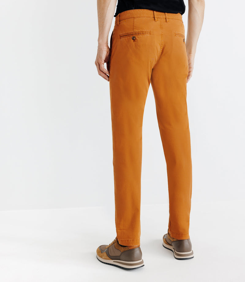 Pantalon Chino Orange