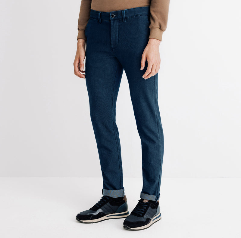 Pantalon armuré indigo - IZAC