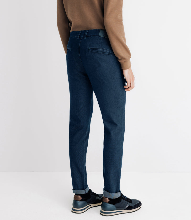 Pantalon armuré indigo - IZAC