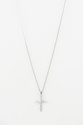 “My Twisted Cross” Pendant D0,06/16 - 375/1000 White Gold