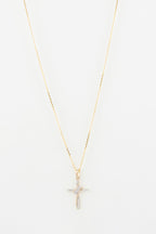Pendentif "Ma Croix Torsadée" D0,06/16 - Or Jaune 375/1000