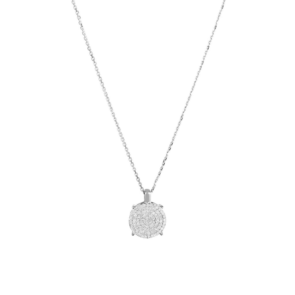 Pendentif "Sublissime" Diamants 0,25/100 - Or Blanc 375/1000