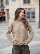 Pull Col Cheminé - Beige
