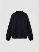 Pull Col Cheminé - Noir