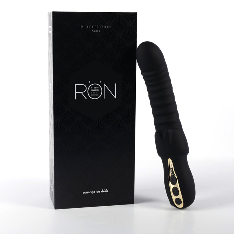 Vibromasseur Larges Nervures Rön - Black Edition