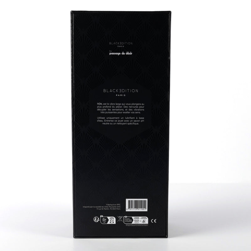 Vibromasseur Larges Nervures Rön - Black Edition
