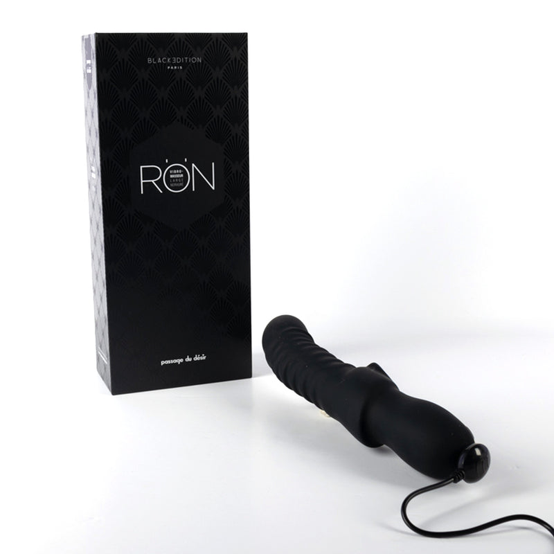 Vibromasseur Larges Nervures Rön - Black Edition