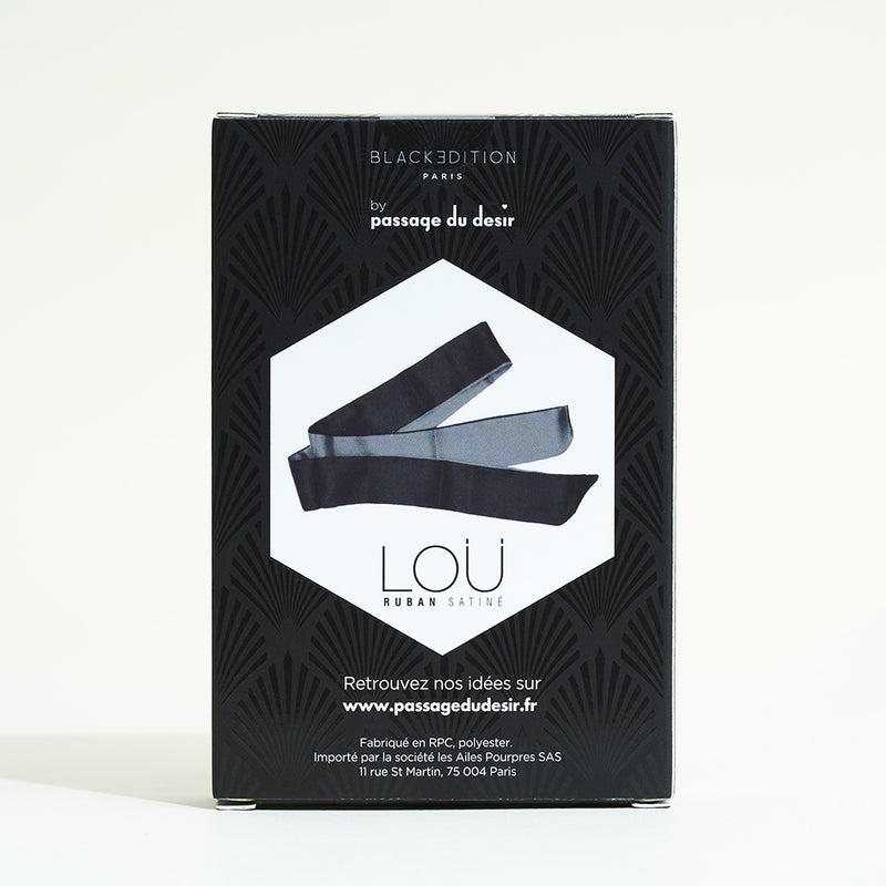 Ruban Satiné Loü - Black Edition