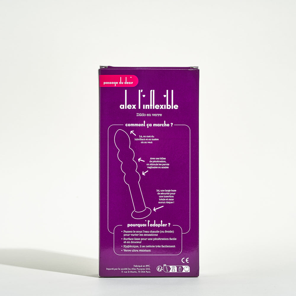 Dildo De Vidrio Alex El Inflexible