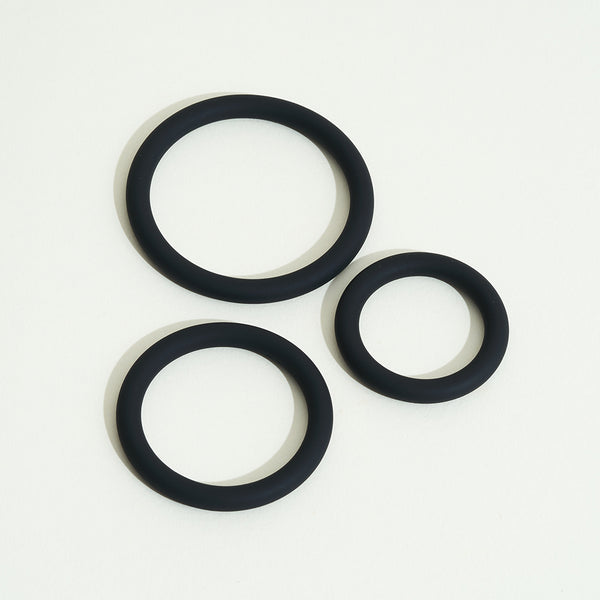 Trio De Cockrings En Silicone