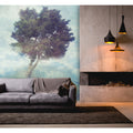 Papier Peint Panoramique Misty Tree - Multicolore