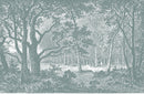 Papel pintado panorámico - Brocéliande - Verdigris
