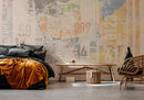 Papier Peint Panoramique - Séoul - Multicolore