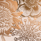 Papel pintado panorámico - Madeleine - Arena blanca