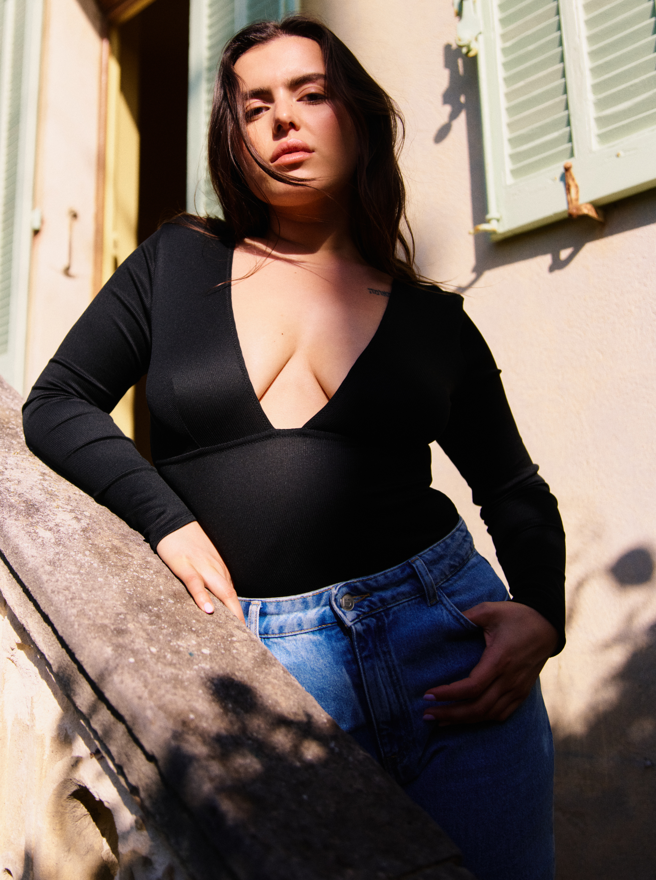 Hot Black Bodysuit