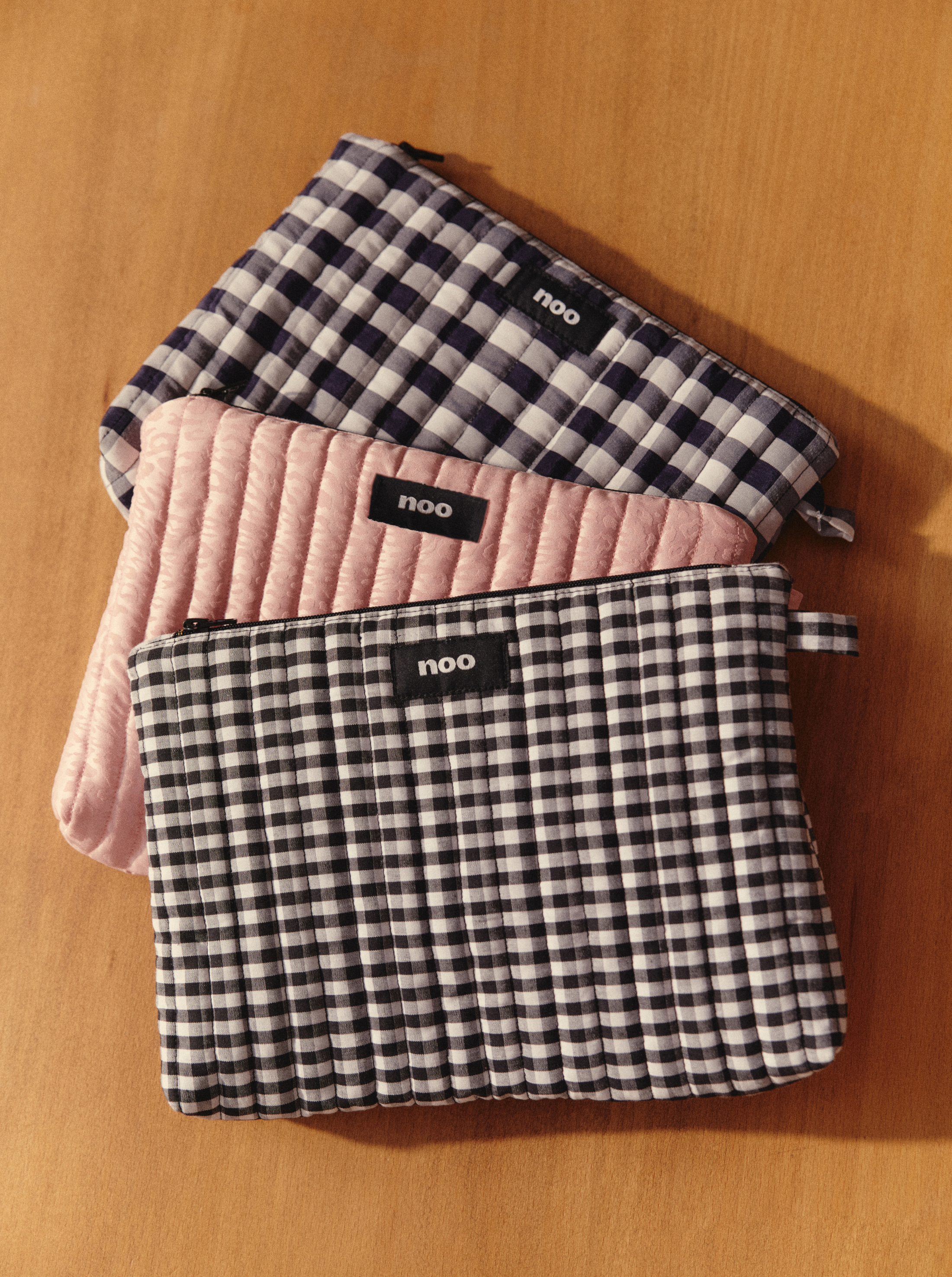 Gingham Pouch
