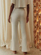 Easy Pearly Lines cream pants