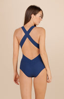 capri - swimsuit one-piece swimsuit cross-over back night