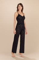 carisse - Black lace jumpsuit