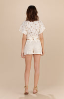 manoa - Ecru lace cover-up