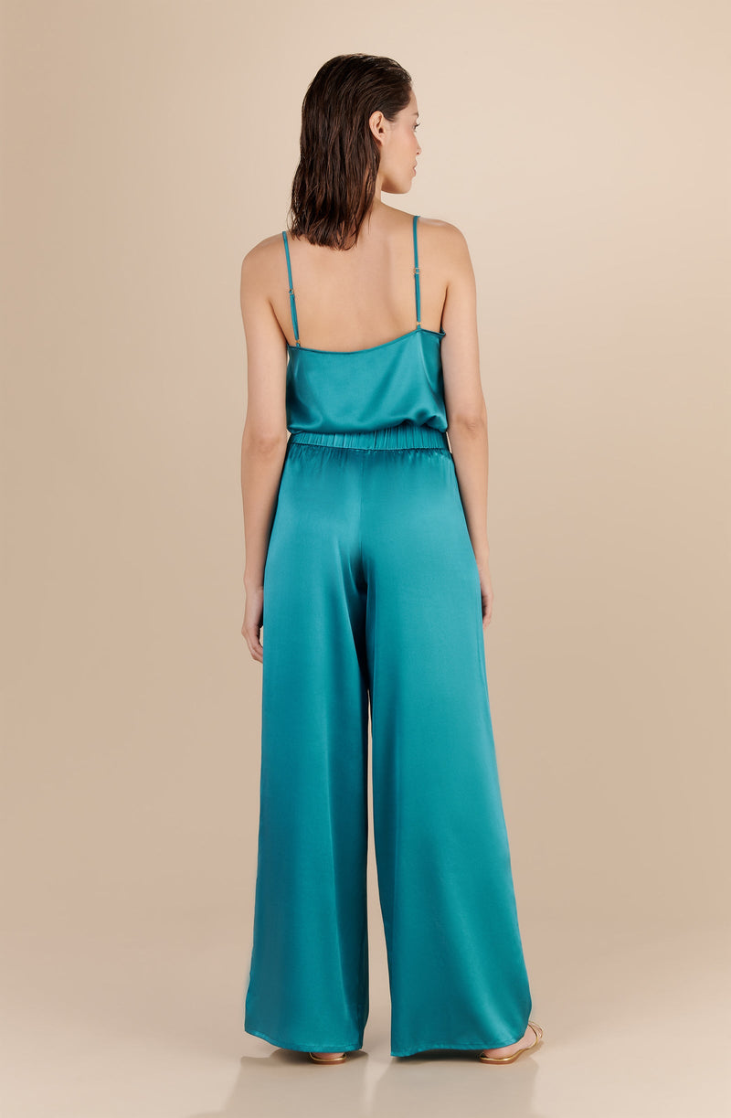 TOM - Persian silk wide-leg pants