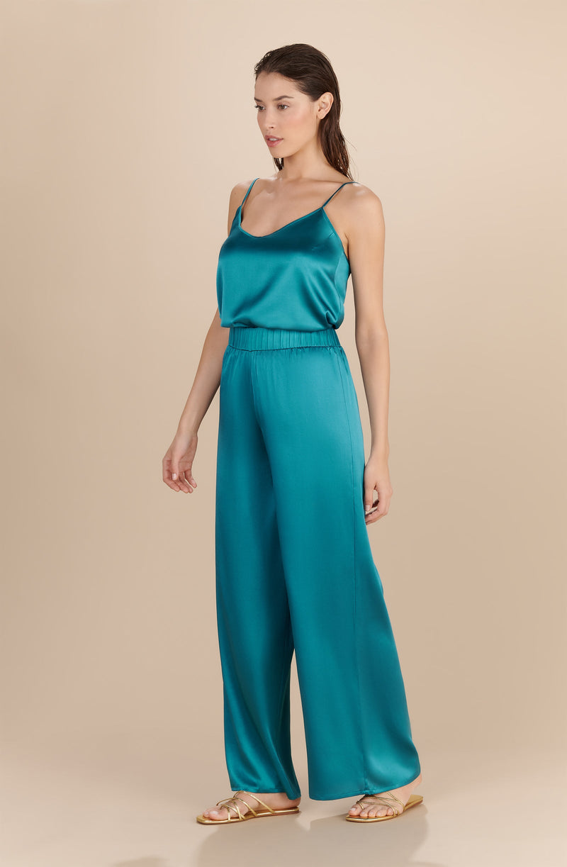 TOM - Persian silk wide-leg pants