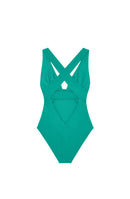 swimsuit De Bain Une Pièce Capri - Green